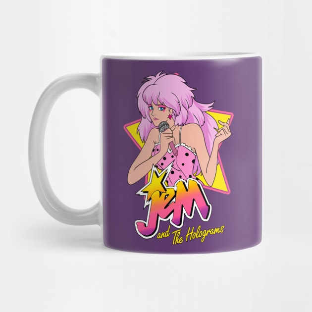 Jem and the holograms Rockstar by OniSide